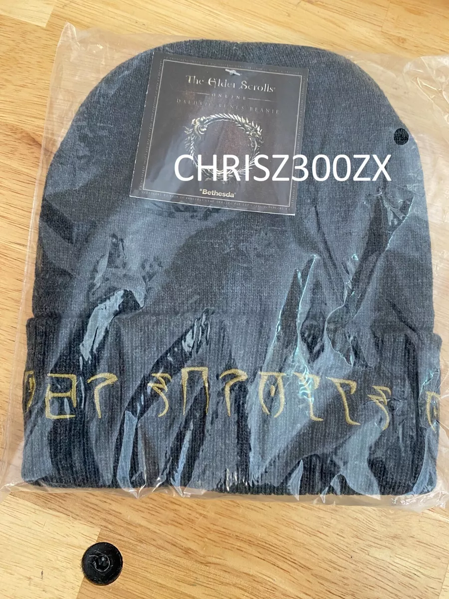 Elder Scrolls Online Daedric Runes Grey Beanie – Bethesda International  Gear Store