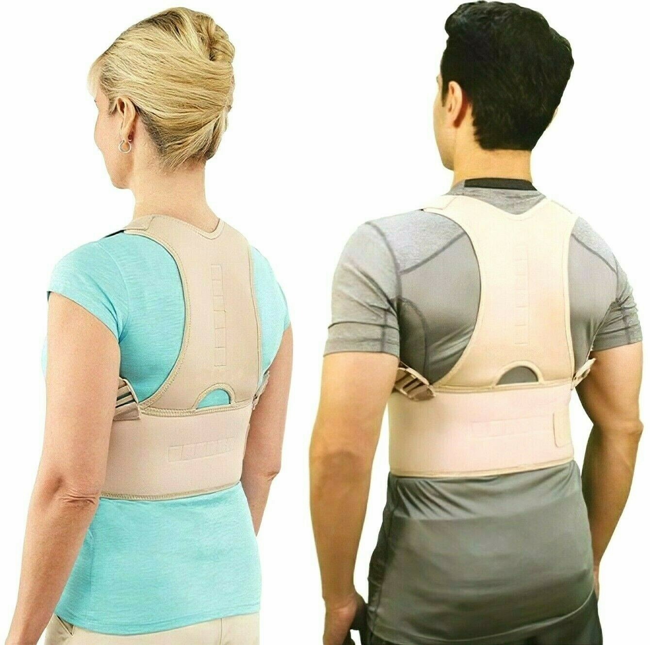 Guardian Straight Shoulder Lumbar Corrector Band Postural Man Woman EBay
