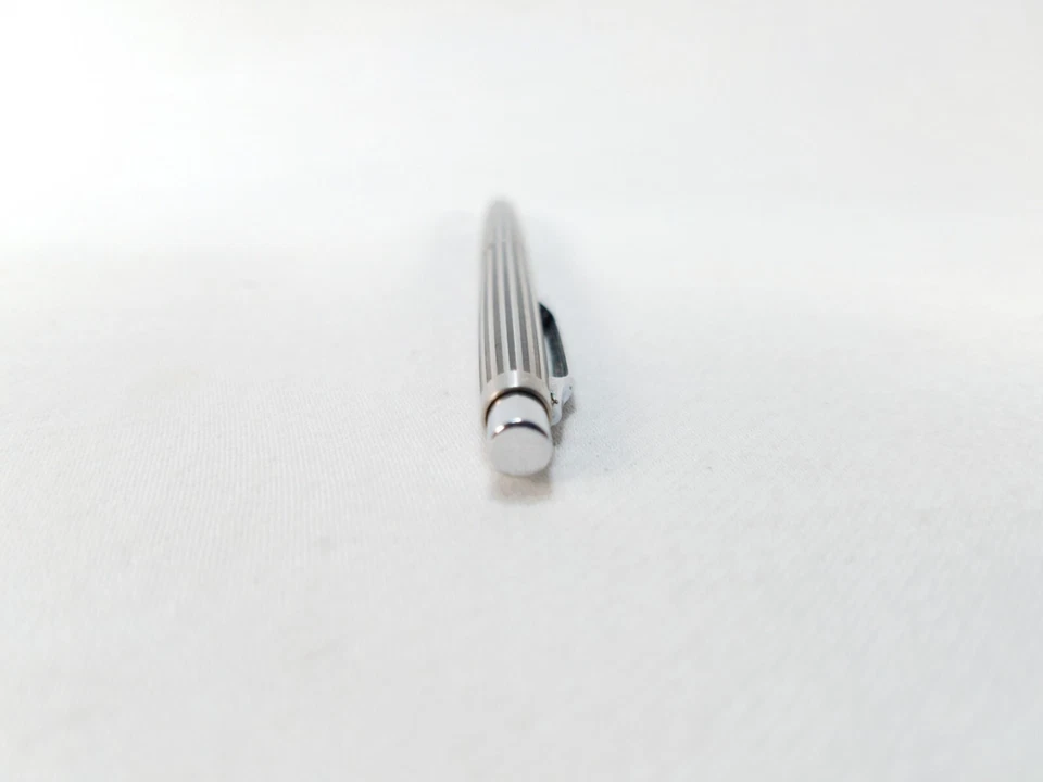 Lápiz mecánico punto embrague rayas negras grabado piloto 0,5 todo metal Foto 4 de 4