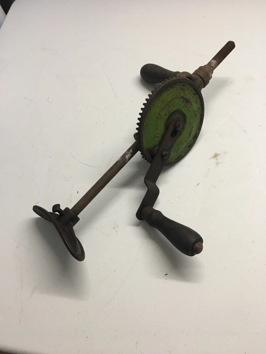 Antique hand cheap drill press
