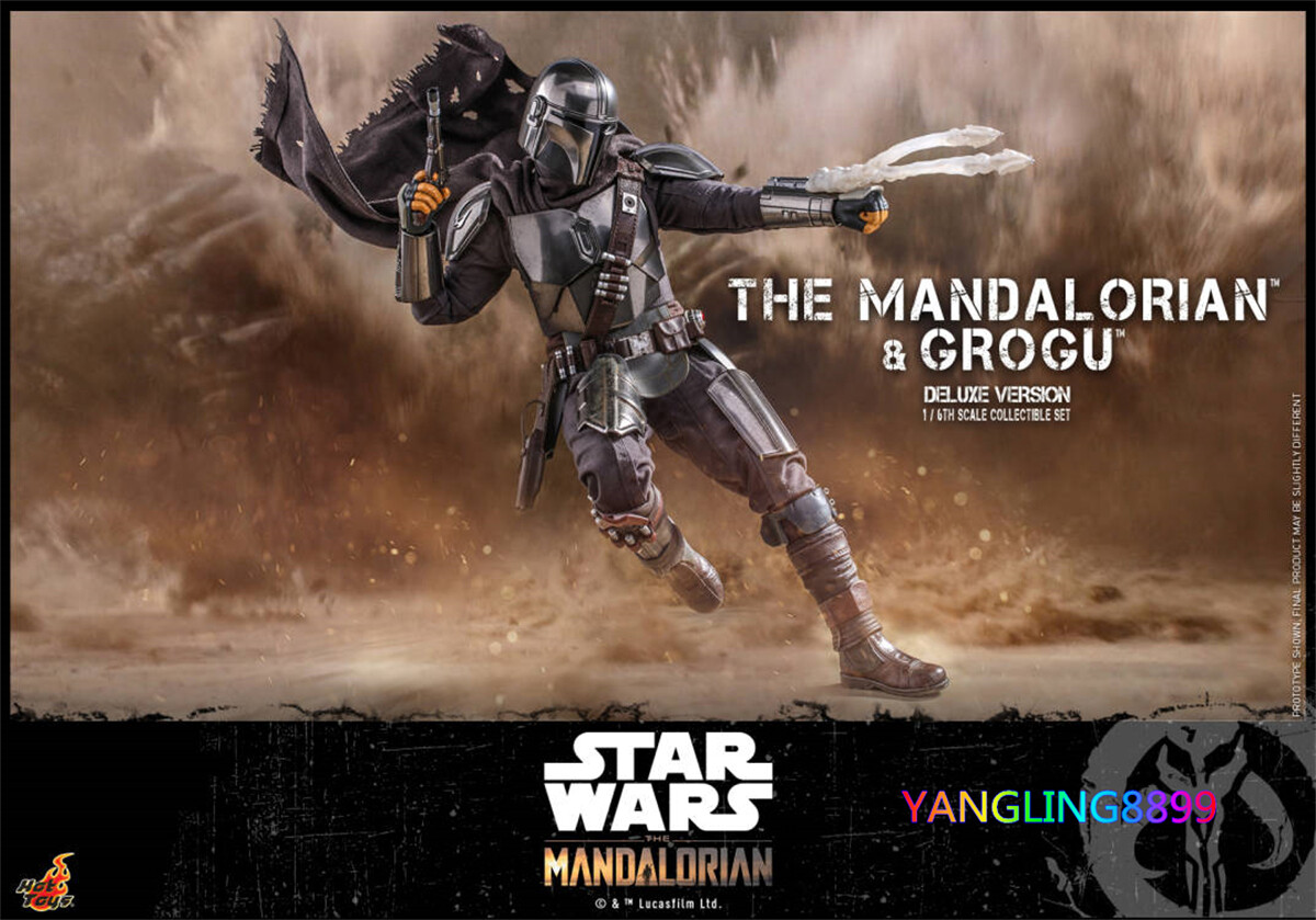 HotToys TMS052 The Mandalorian 3.0 & Grogu Deluxe Ver. 1/6 Figure