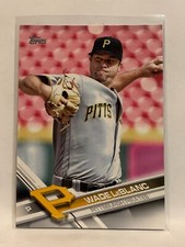 #254 Wade LeBlanc Pittsburgh Pirates 2017 Topps Series One Baseball Card