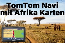 TomTom Navi XL mit Afrika Karten von 2025 - Top Navigationsgerät für Urlaub
