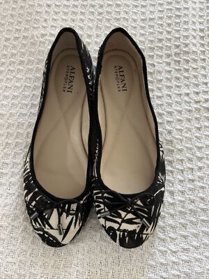 Alfani Women Step n flex Sz M ALF ballet flats slip on designed