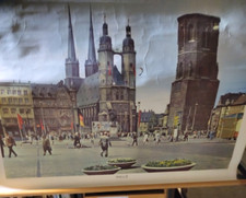Karta ścienna szkoły mapa Halle (an der Saale) 97*70cm