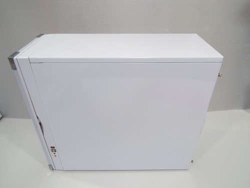 AOpen Pure white ATX Mid Tower Computer Case PC Chassis Desktop Vintage Retro - Picture 9 of 19