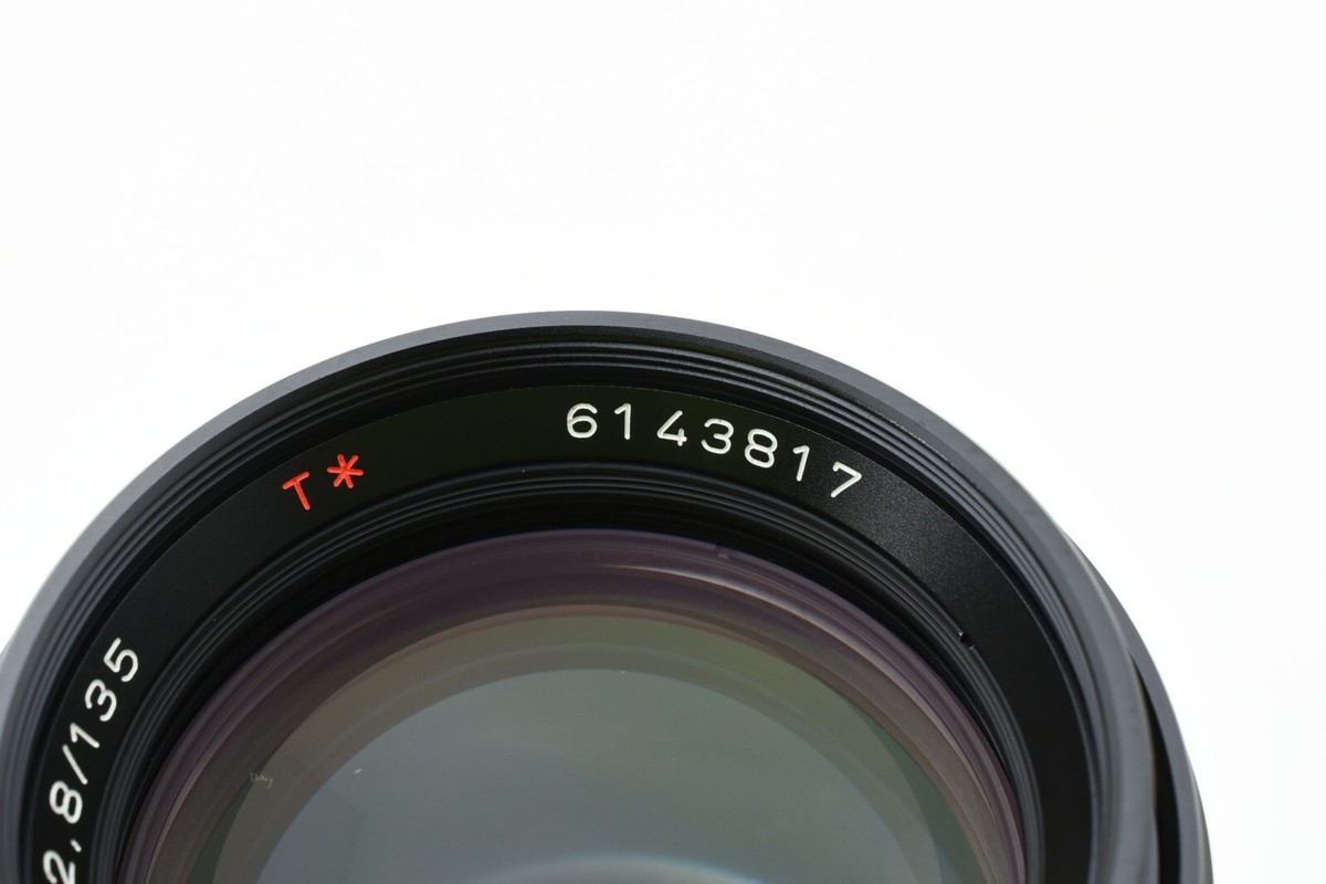 ✨美品✨ CONTAX Sonnar T* 135mm F2.8 Lens Carl Zeiss 135mm f2.8 T* Sonnar CY – SÔNG HỒNG CAMERA