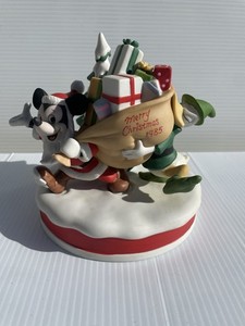 Vintage Disney “Santa’s Helpers” 1985 Limited Edition Figurine