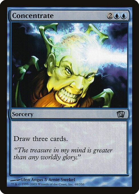 Concentrate NonFoil Eighth Edition 68 * NM MTG