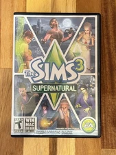 The Sims 3 Supernatural PC/Mac Expansion Pack • Complete Case Disc Inserts