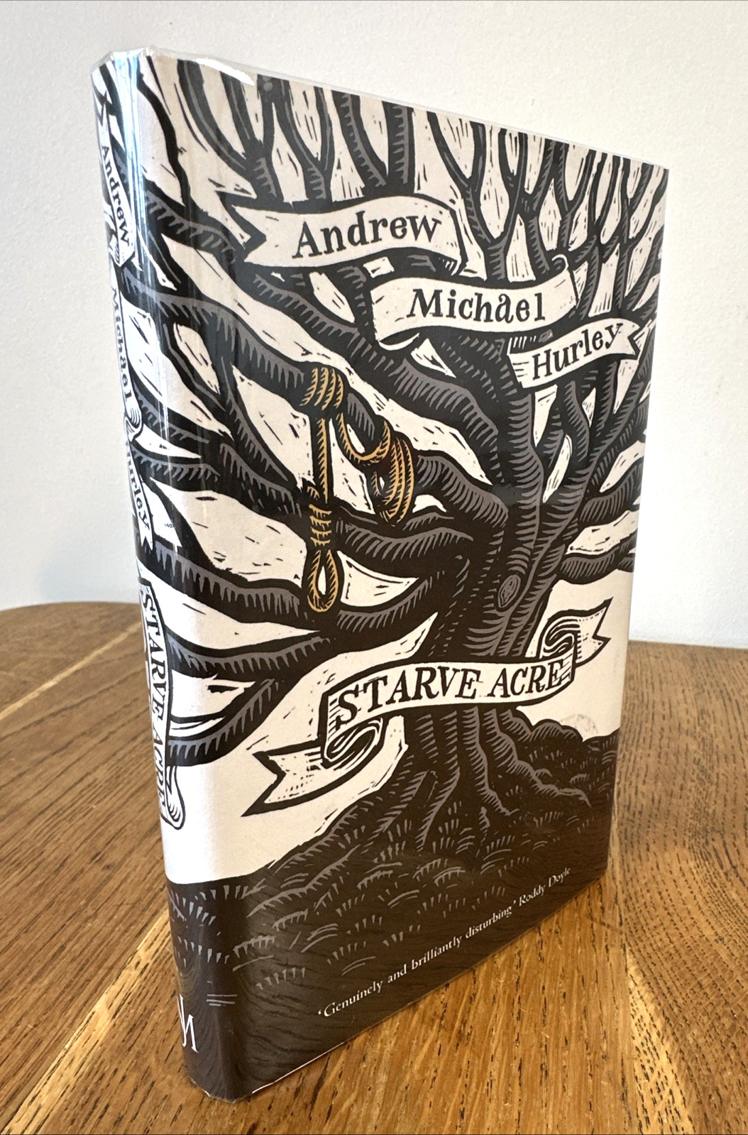 Starve Acre by Andrew Michael Hurley SIGNED 2019 UK 1/1 HB John Murray + Sprayed