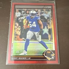 2024 Panini Score Bobby Wagner Red Zone #253 Commanders Seahawks /20