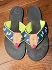 Women’s Eliza B ribbon sandal with flip flop details. Size 6.   — photo 2