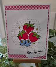 CARD KIT - BERRIES HERE FOR YOU Makes 4 - Set 26.230