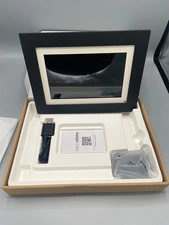 PhotoShare WiFi Digital Picture Frame – Smart Photo Frame w/ Box, Charger/Cable