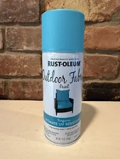 Rust Oleum Specialty Turquoise Outdoor Fabric Spray Paint 12 Ounce