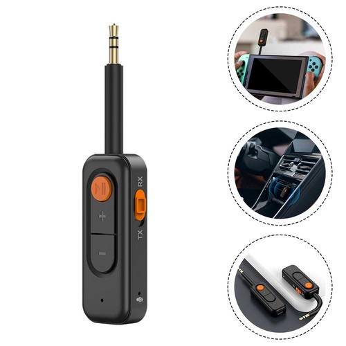 2 in 1 Wireless Audio Receiver Transmitter for TVs PCs Cars Easy to Use - Afbeelding 6 van 12