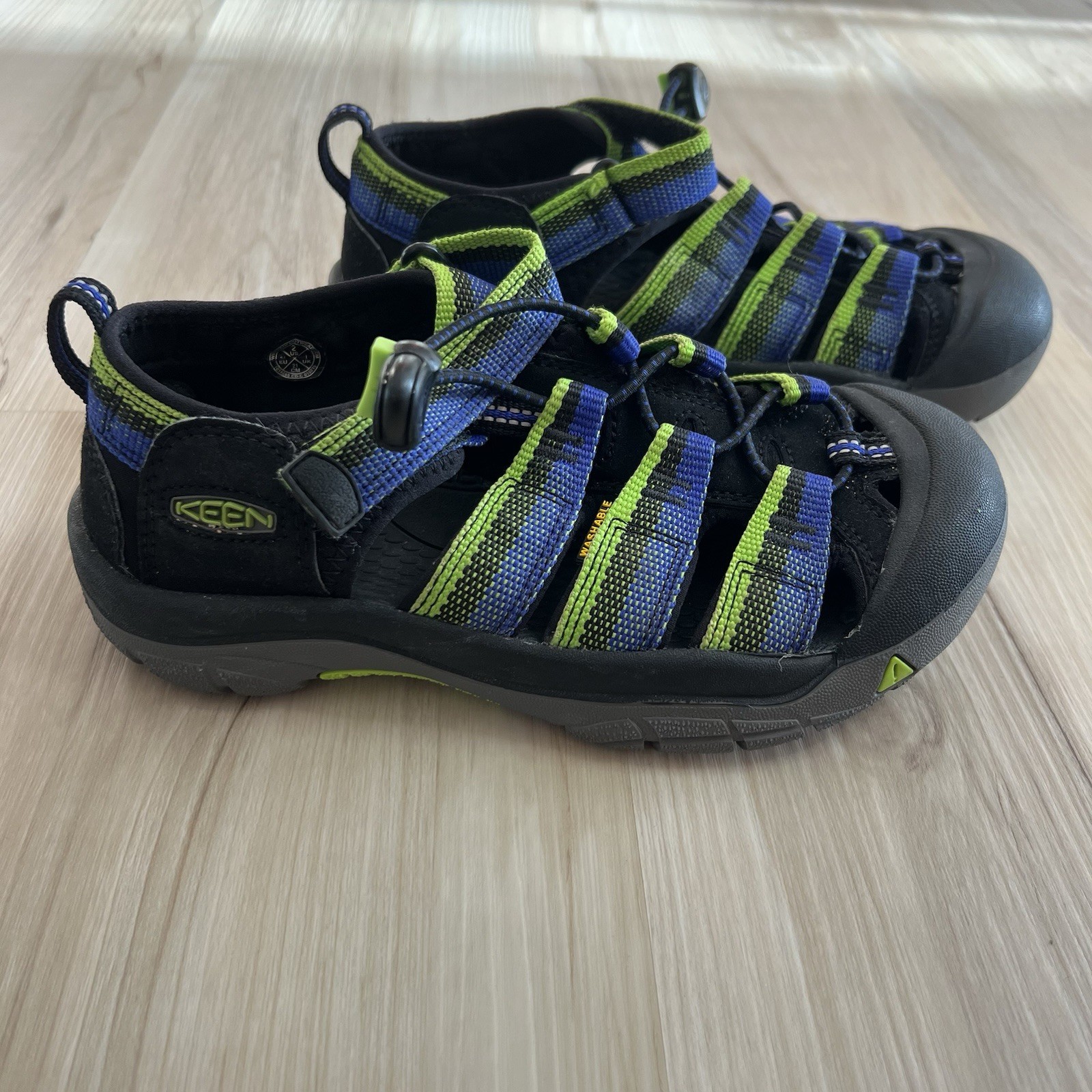 Sandali Keen Youth Newport H2 scarpa da trekking impermeabile 1014265 nero blu taglia 2