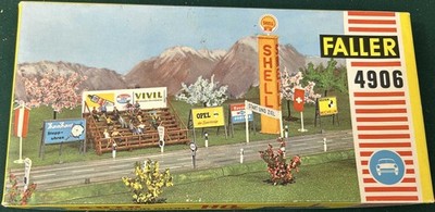Faller AMS 4906 Grand Stand and Accessories, Boxed unbuilt.