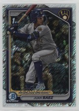 2024 Bowman Chrome Prospects Shimmer Refractor Juan Baez #BCP-160 09an