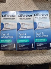 Rapid Detection Pregnancy Test Home Pregnancy Kit 1 Ct each 3 Count Exp 12/27
