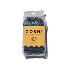 GOSHI Exfoliating Shower Sponge - Rip-Resistant, Rapid-Drying Exfoliating Bath S