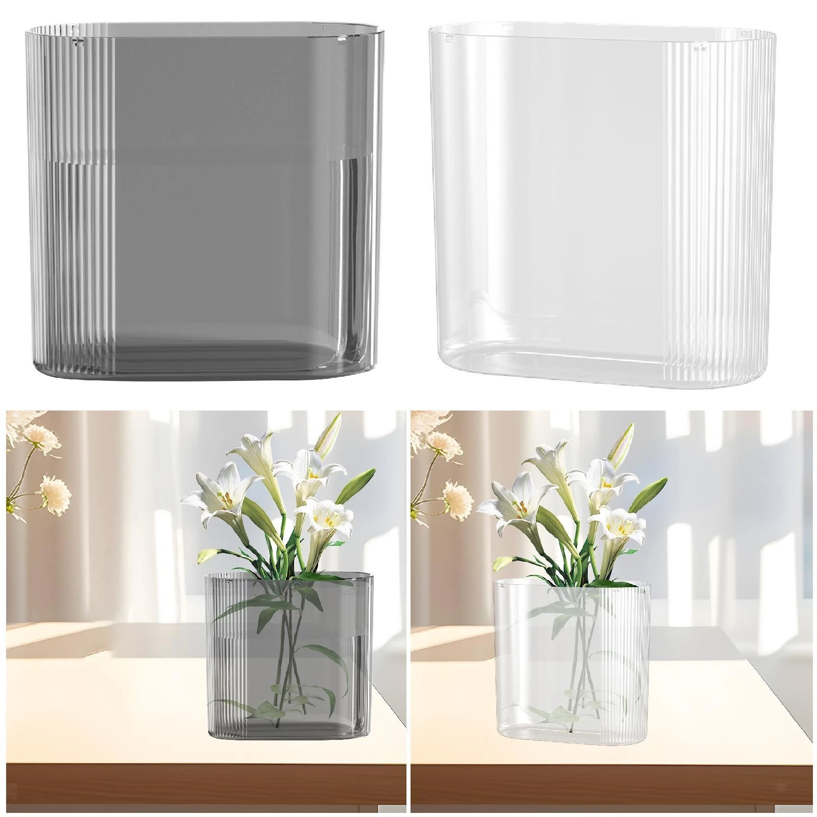 Vase for Flowers Home Decor Bouquet Holder Table Centerpiece