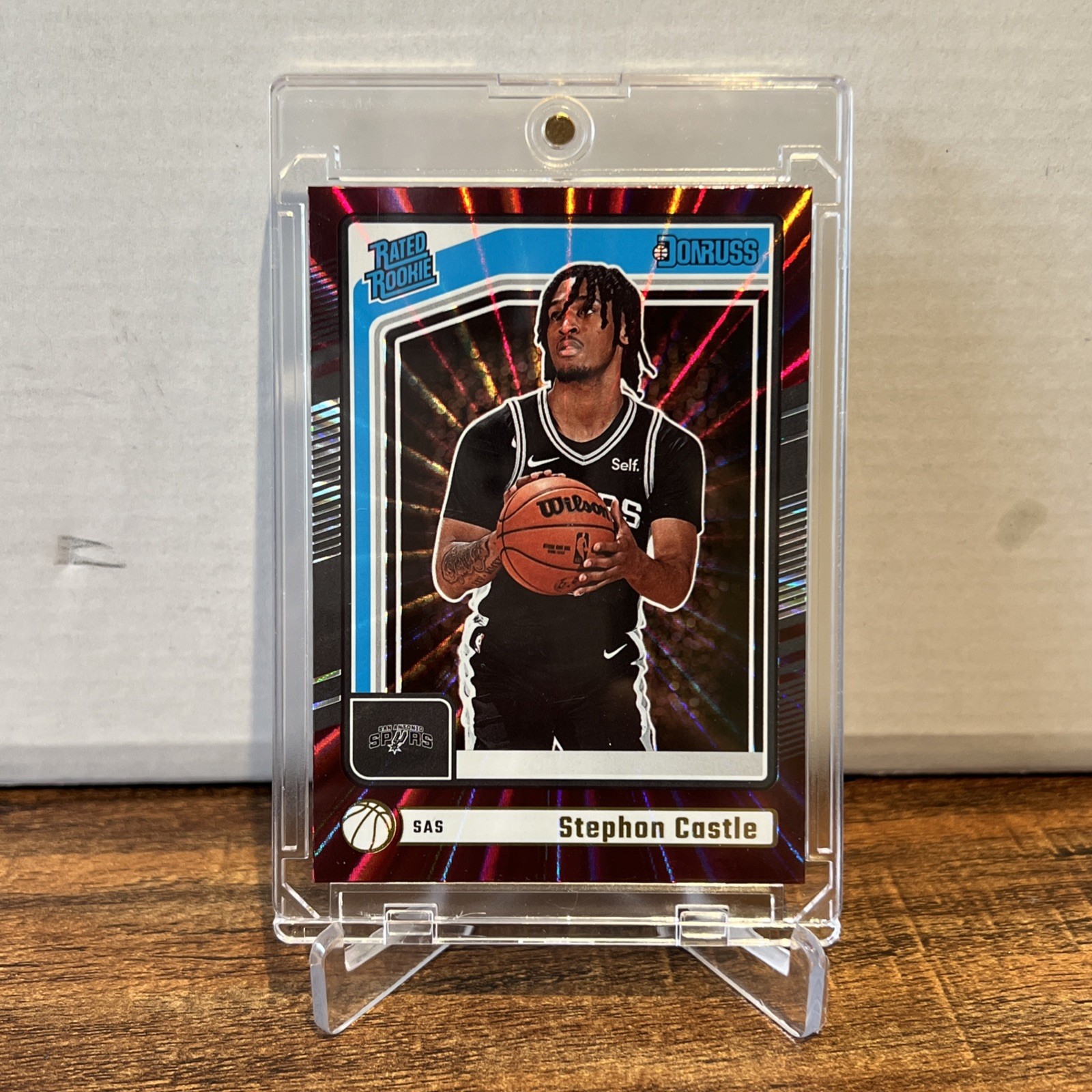 2024-25 Panini Donruss - Rated Rookie Stephon Castle #244 International Holo...