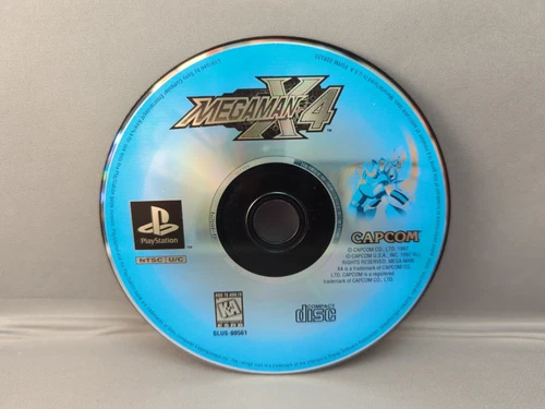 * Mega Man X4 (Sony Playstation 1 PS1) Disc Only