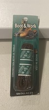 Sole Choice NOS Boot & Work 40โ Shoe Laces Brown Round Vintage Made in USA