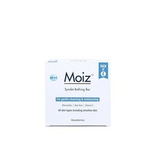 Barra de baño Moiz Syndet pH 5,5 con manteca de karité, aloe vera y vitamina E paquete de 4