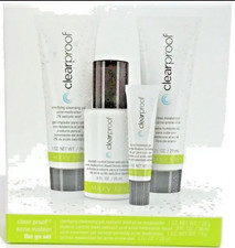 MARY KAY CLEARPROOF ACNE SYSTEM THE GO SET 4-PIECE TRAVEL SIZE BRAND NEW IN BOX