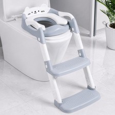 Orzbow Potty Training Seat with Step Stool, Adjustable Height, AntiSlip