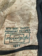 RARE Vtg. Cast & Crew Clear and Present Danger Movie G-III bomber jacket (READ)