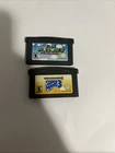 Nintendo Game Boy Advance Lot - Super Mario World And Super Mario Bros. 3