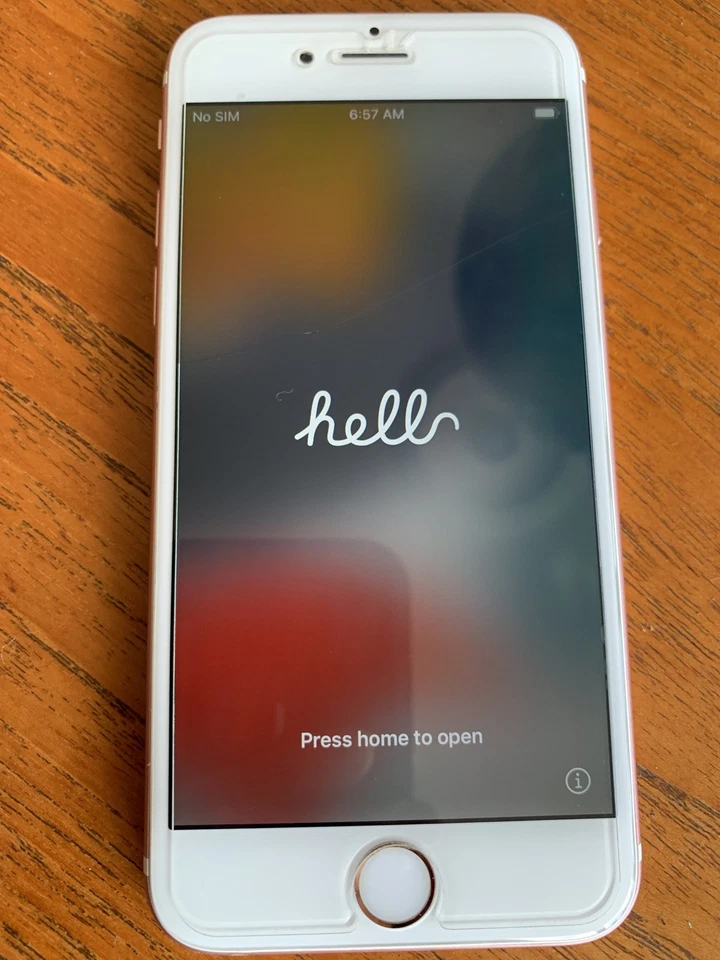 iPhone 6S 128GB Unlocked Rose Gold colour battery changed used  - Image 4 of 4