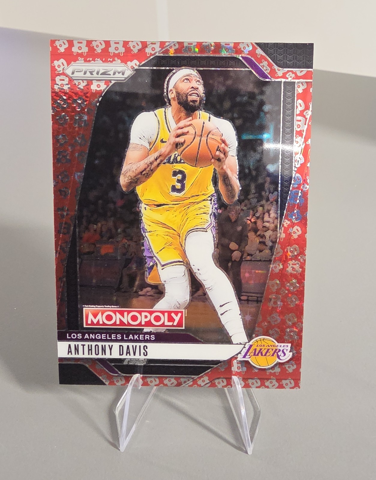 2024-25 Panini Prizm Monopoly - Anthony Davis #44 Dice Prizm