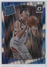 2017-18 Panini Donruss Optic Rated Rookie Shock Zhou Qi #151 7v7