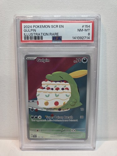 Gulpin graded PSA 8 for sale on eBay