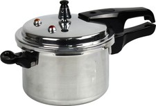 3L Aluminium Pressure Cooker Heavy Duty Kitchen Cooking Pot Induction Suitable
