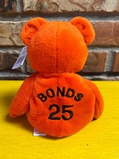 Salvino's Bamm Beano's 25 Barry Bonds 1998 MLB plush Beanie Baby w/ Tags New