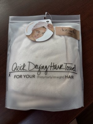 Kitsch Microfiber Quick-Dry Hair Towel Turban Blush | eBay display picture 3