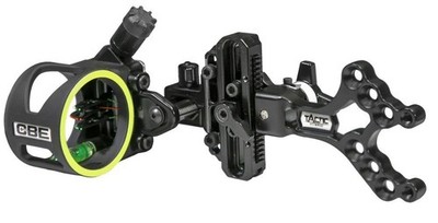 CBE Tactic Hybrid 1 Pin Adjustable Bow Sight With Light - CBE-TCH-1-19