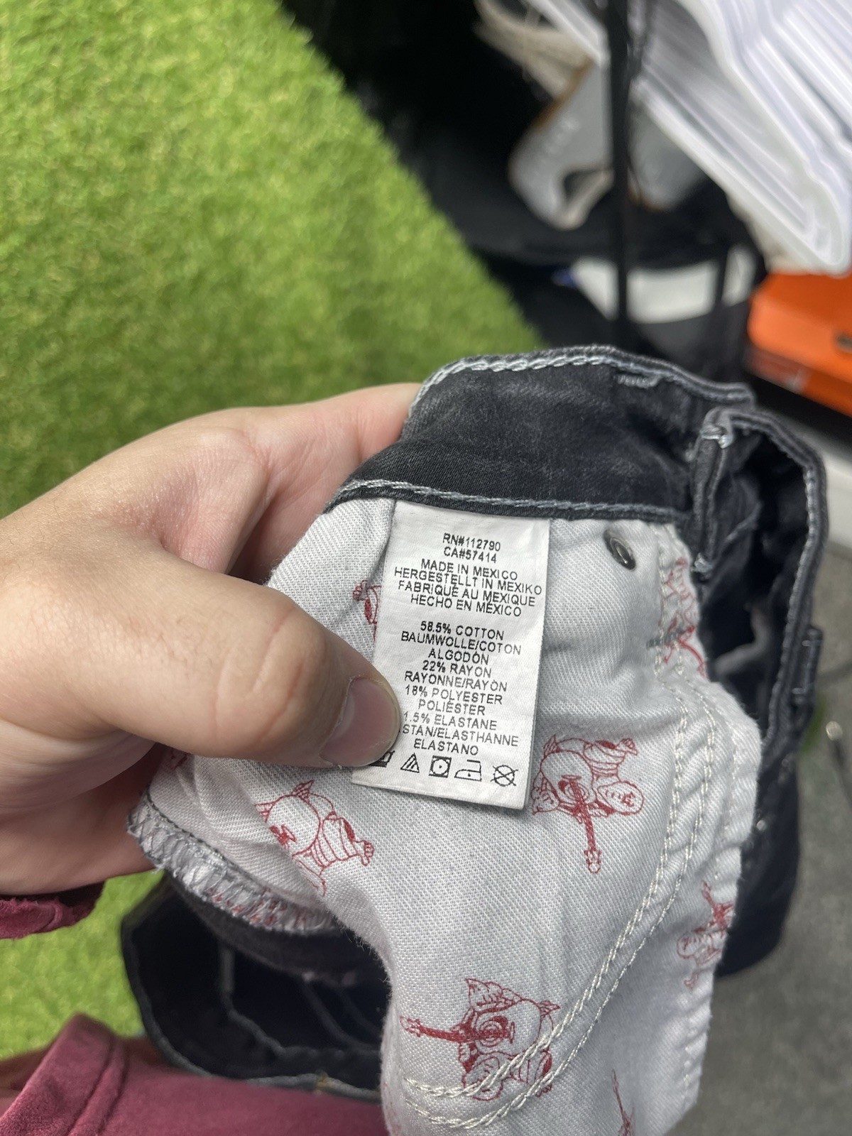 True Religion Jeans Womens 29 Jennie Curvy Black Mid Rise Super Skinny 29x27 thumbnail 4