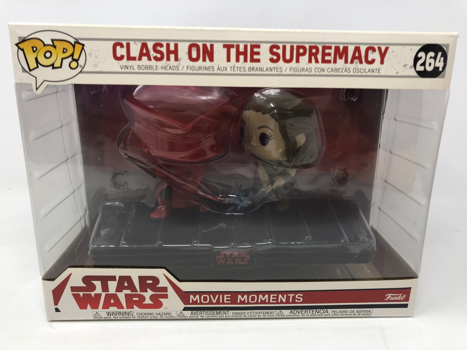 Funko Pop! Clash On The Supremacy Rey &Amp; Praetorian Guard #264 Damaged Box