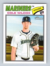 2026 Topps Heritage #155 Cole Wilcox Rookie