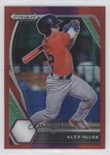 2021 Panini Prizm Draft Picks Red & Purple Hyper Prizm Alex Ulloa #PDP117 4l3