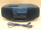 Vtg 90's Sony Boombox CFD-V15 CD/Radio/Cassette-Corder Mega Bass Tested Working