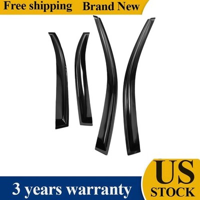 For 2004-2008 Acura TSX Sedan Window Visor Vent Shade Sun Rain Guards Tape-on