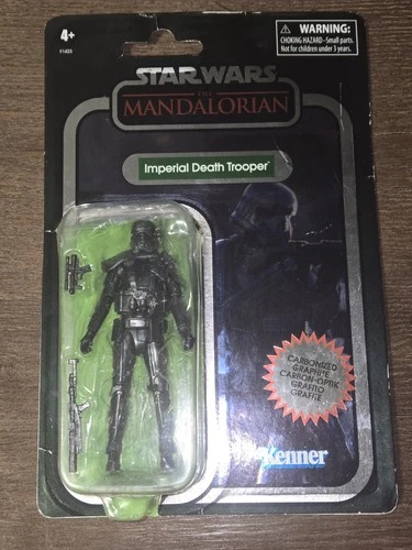 STAR WARS VINTAGE The MANDALORIAN: IMPERIAL DEATH TROOPER - CARBONIZED